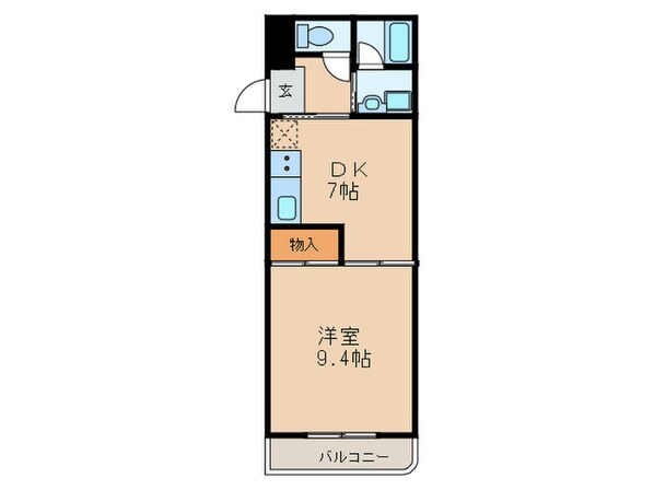 KATOHマンションの物件間取画像